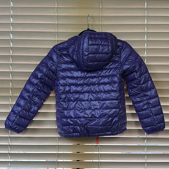 Primary Kids Puffer Jacket Purple Youth Girls Size 8-9 Preowned - Picture 4 of 4